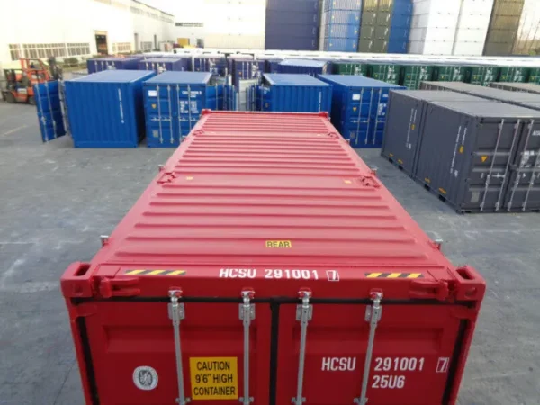 20FT High Cube Hard Open Top Container – Steel Floor - Image 2