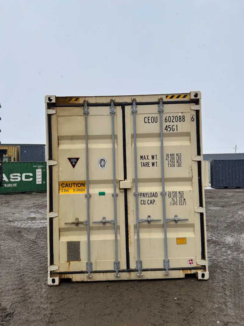 40FT High Cube One-Trip Shipping Container Clearance